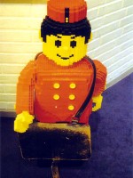 LEGO HOTELロビーにて