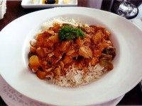 ライのレストランにて　チキンカレー