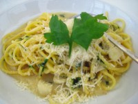 オーダーしたパスタ