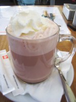 食後のホットチョコレート