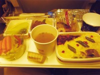 JAL 機内食