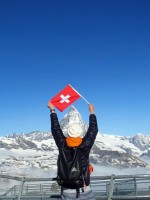 マッターホルンと一体になる