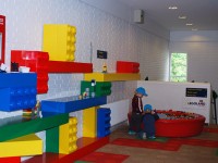 ホテル内のあちこちに、子供が遊べるスペースがあります。