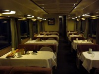 寝台列車ビュッフェカー