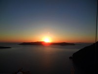 夕日