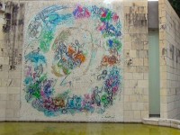 シャガール美術館内の壁画