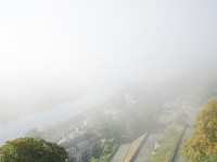 微かにムーズ川が姿を現してきました。