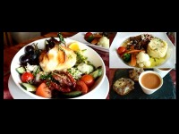 地元の食材を使ったおいっしいお料理