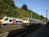 ディナンの駅に到着