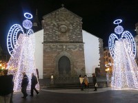クリスマスイルミネーション　カテドラル前