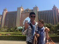 これは、アトランティス・ザ・パーム！いつか泊まってみたいな♪