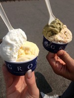 左はヨーグルトとエッグバニラ、右がピスタチオとチョコクッキー☆buono！！
