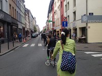 自転車ツアー風景