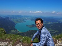 シャーフベルク山上よりの景色