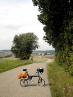 郊外のサイクリングロード①