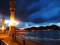 サンセバスチャン　夜景