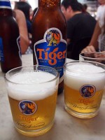 やっとビールが飲めました～！