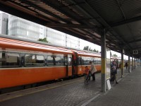これが乗ってきた電車。ダブリン到着！