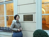 地下鉄でミューシャのミュジアムへ