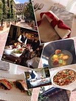 『花で巡る　ロブションランチ』
