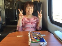 ベニスから帰りの車中