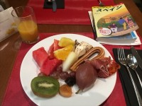 マドリッド　ホテル朝食