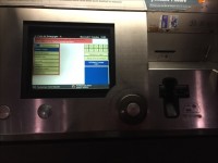乗車券の自販機